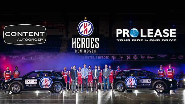 ProLease trotse sponsor Heroes Den Bosch